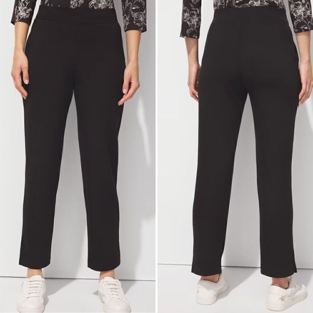 Chico’s Weekends black casual ankle pants